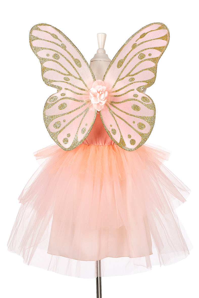 Annemarie Fairy Costume – Dress and Wings Set (peach) - Role-Play for Children(3 sizes)