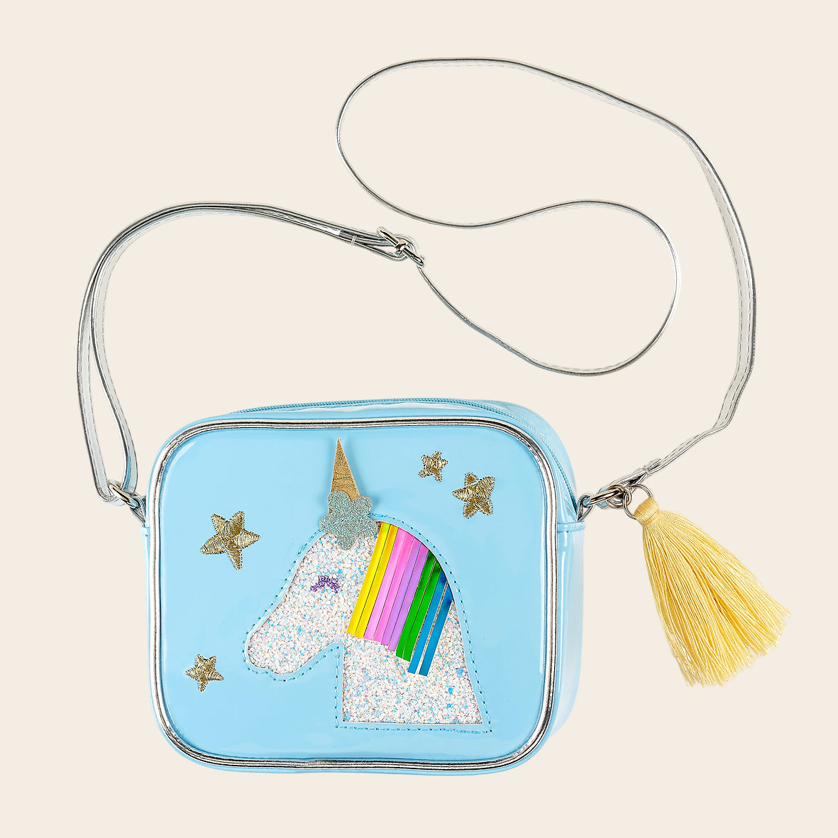 Unicorn Purse blue