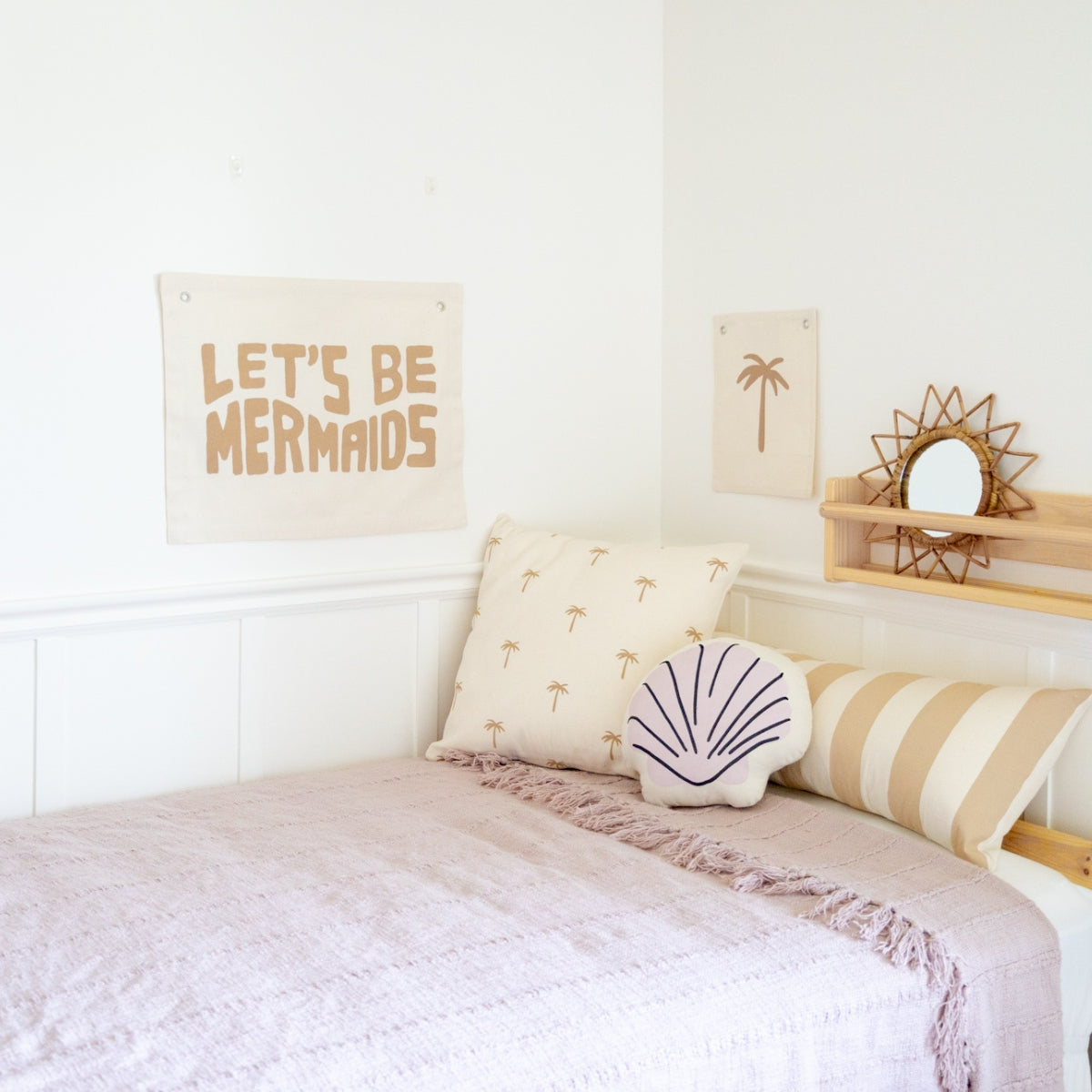 Let's be Mermaids - Clay Banner