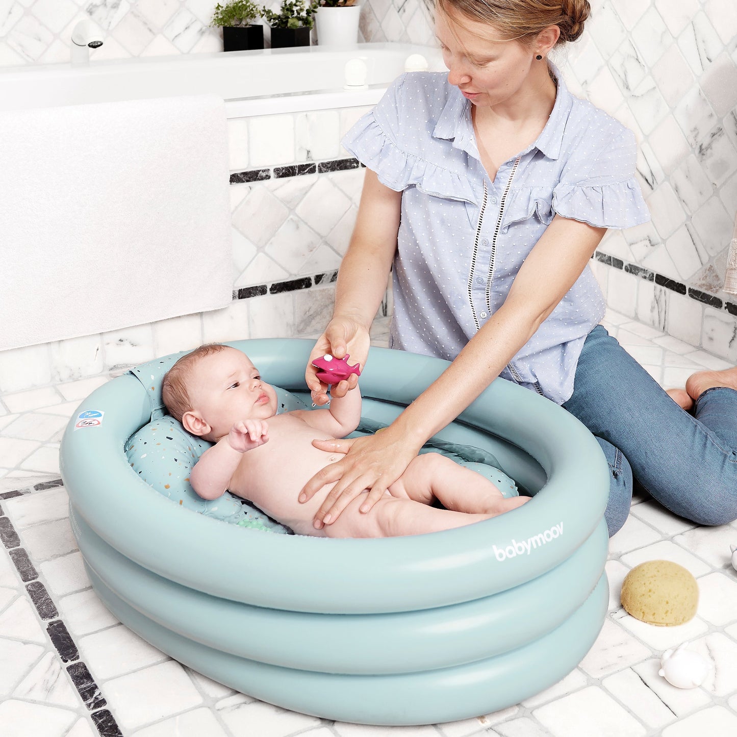 Inflatable Baby Bathtub & Paddling Pool