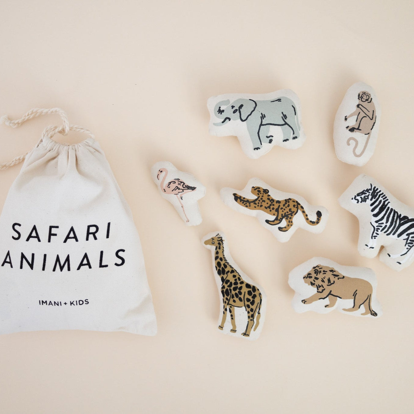 Safari Soft Toy Play Set