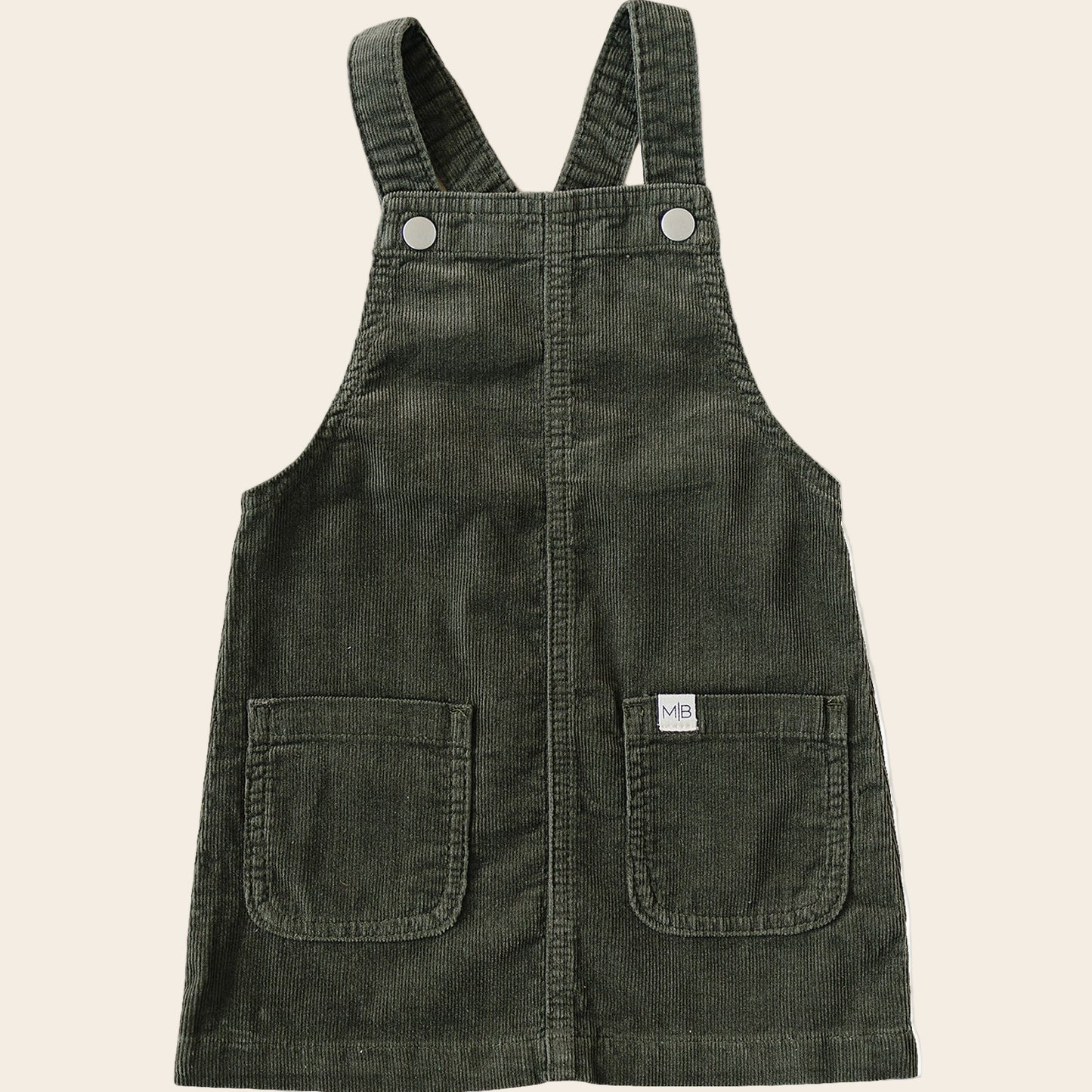 Green Corduroy Dress