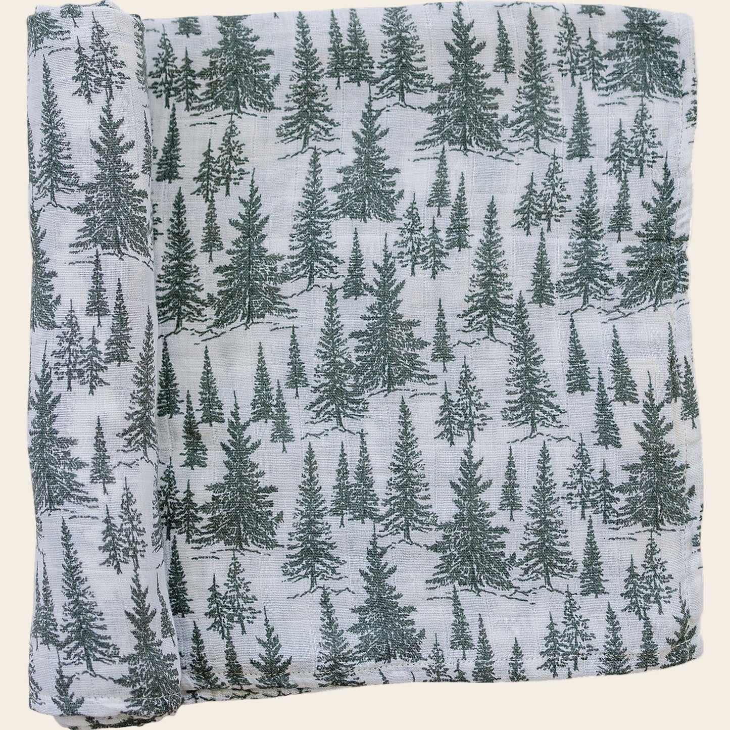 Forest Muslin Swaddle Blanket
