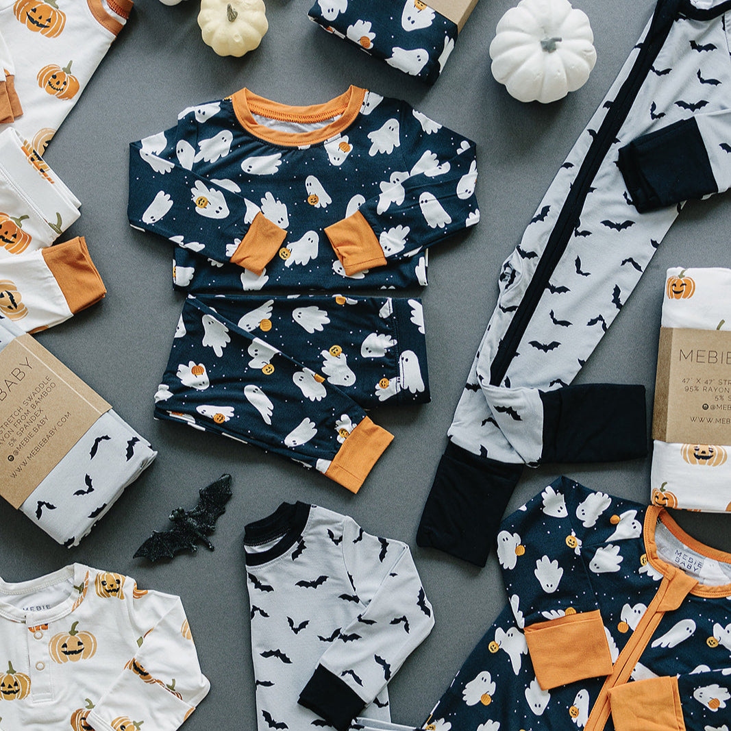 Ghosts Bamboo Cozy Set