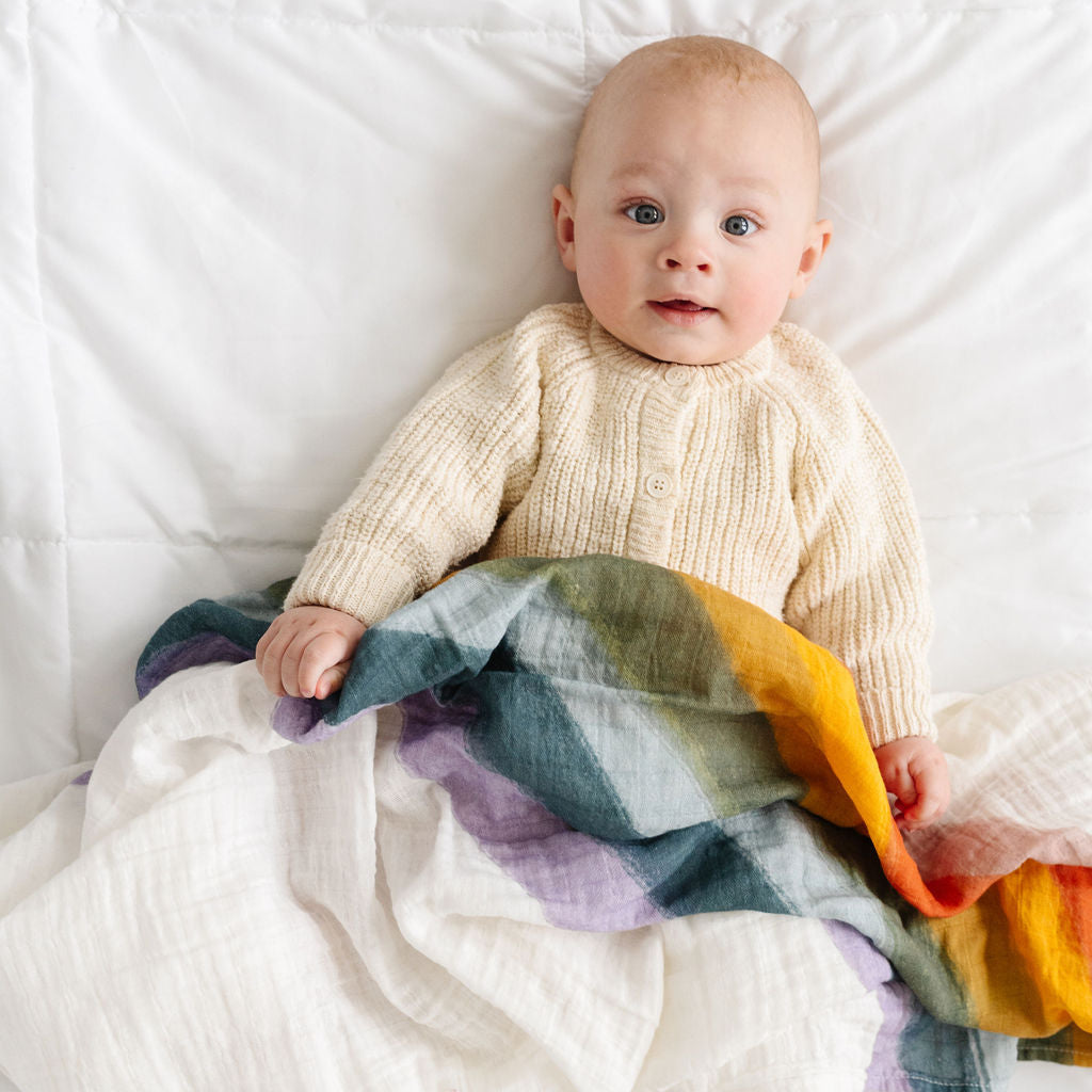 Rainbow Connection Swaddle