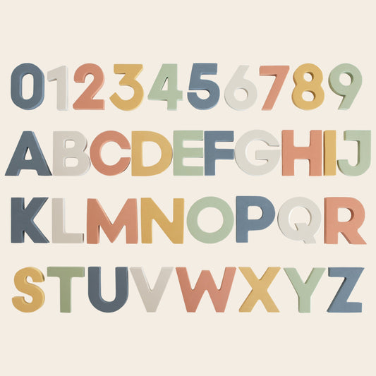 Letters & Numbers Bath Play Set