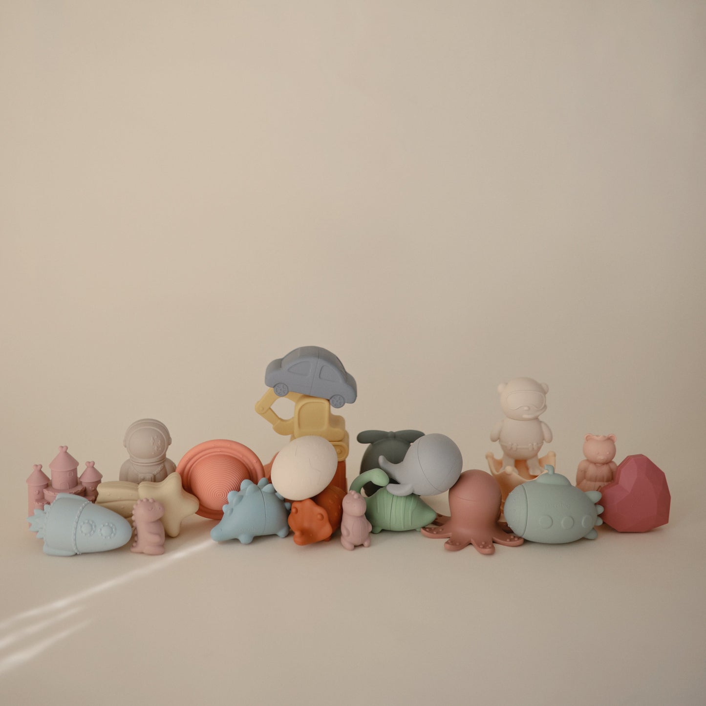 Dino Mold Free Bath Play Set