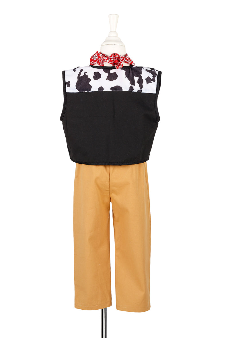 Chuck Cowboy Costume Set for Children-Includes Accessories for Role-Play & Entertainment(2 sizes)