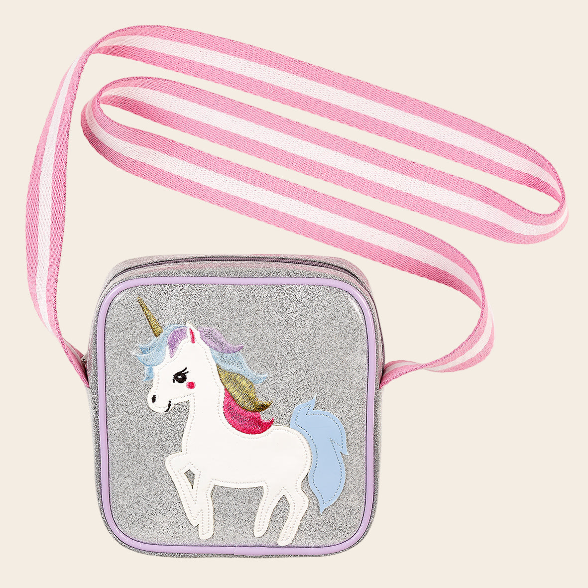 Unicorn Purse silver