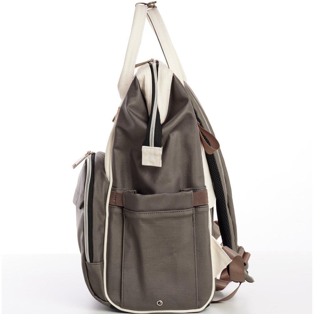 The Lizzie - Premium Canvas Diaper Backpack