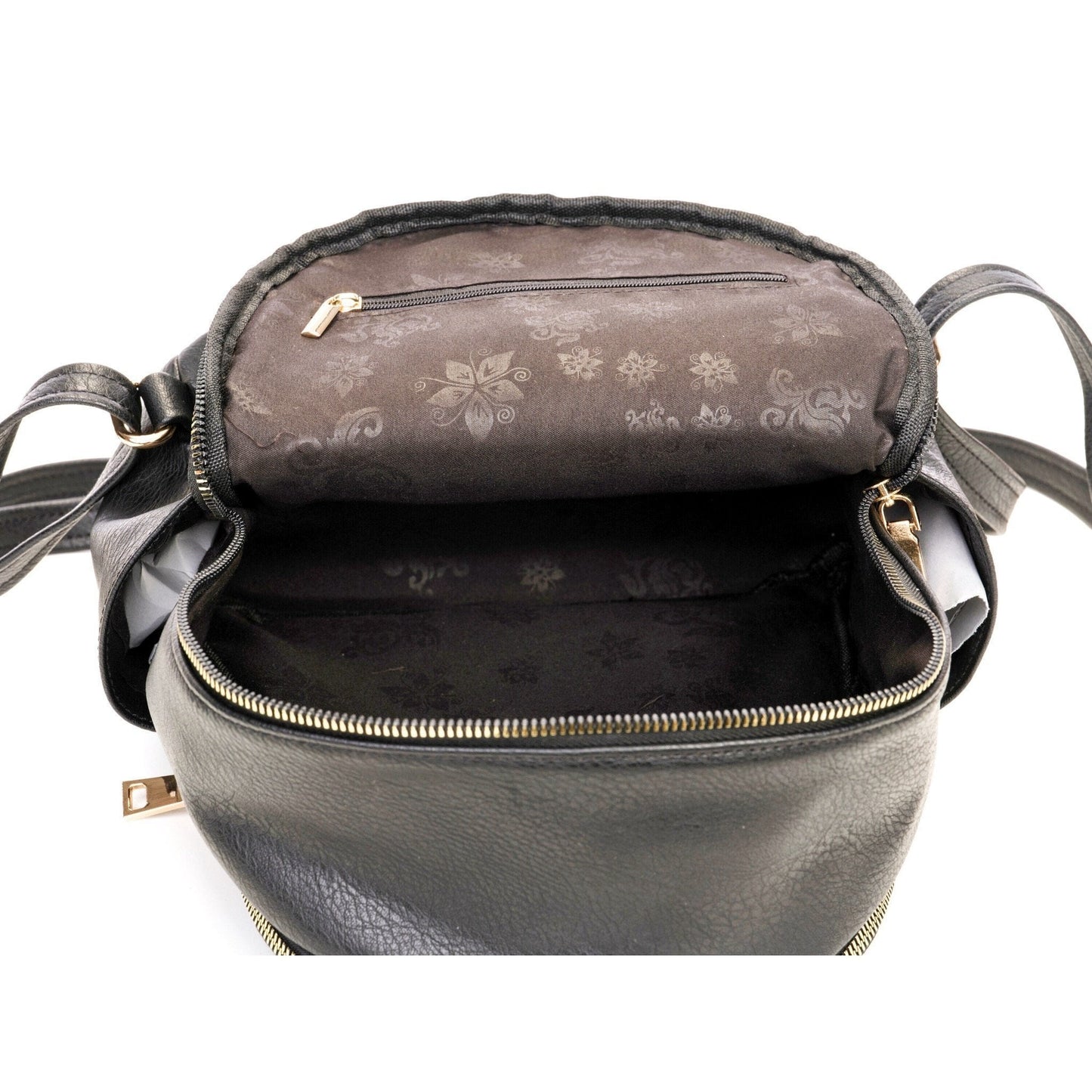 The Sleepy Panda Mini - Vegan Leather Mini Backpack