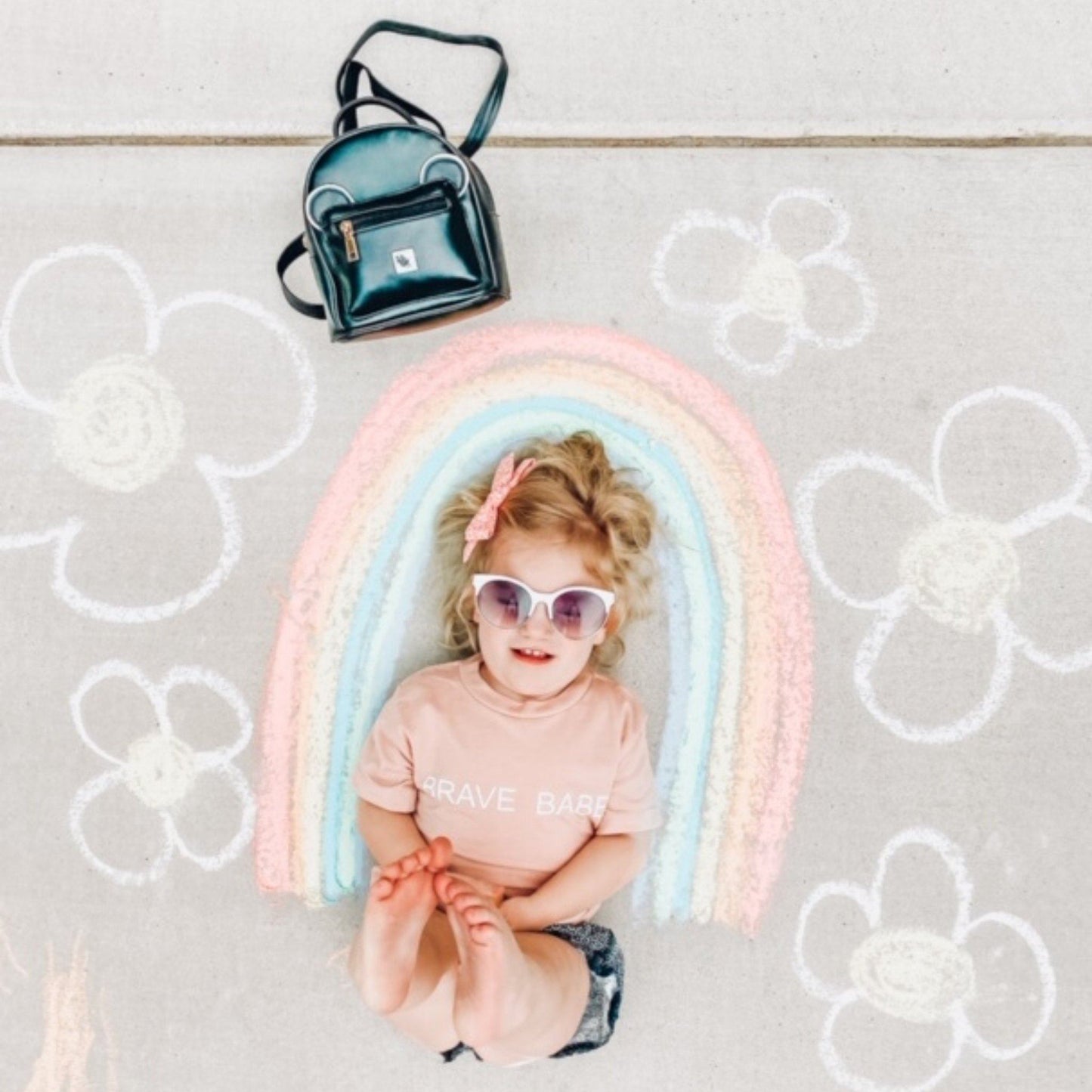 The Sleepy Panda Buddy - Vegan Leather Ultra-Mini Backpack