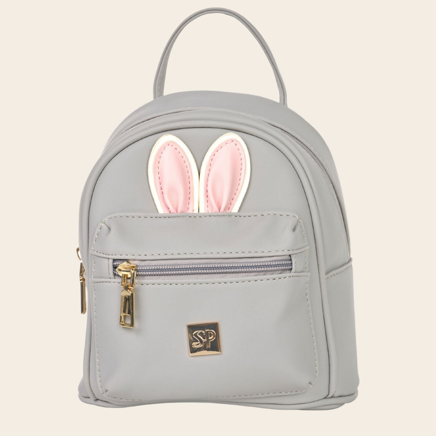 The Sleepy Panda Buddy - Vegan Leather Ultra-Mini Backpack