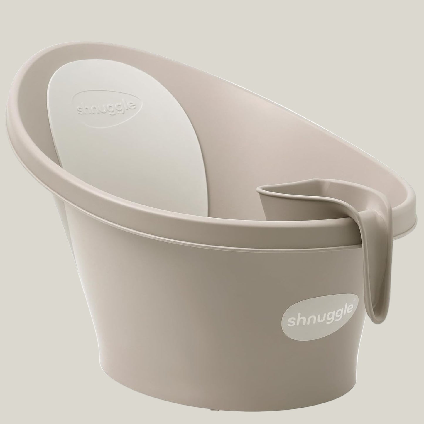 Newborn Bath Essentials Bundle | Baby Bath with Support Bump, Soft Backrest & Rinse Jug | Safe & Stylish Bathtime Set