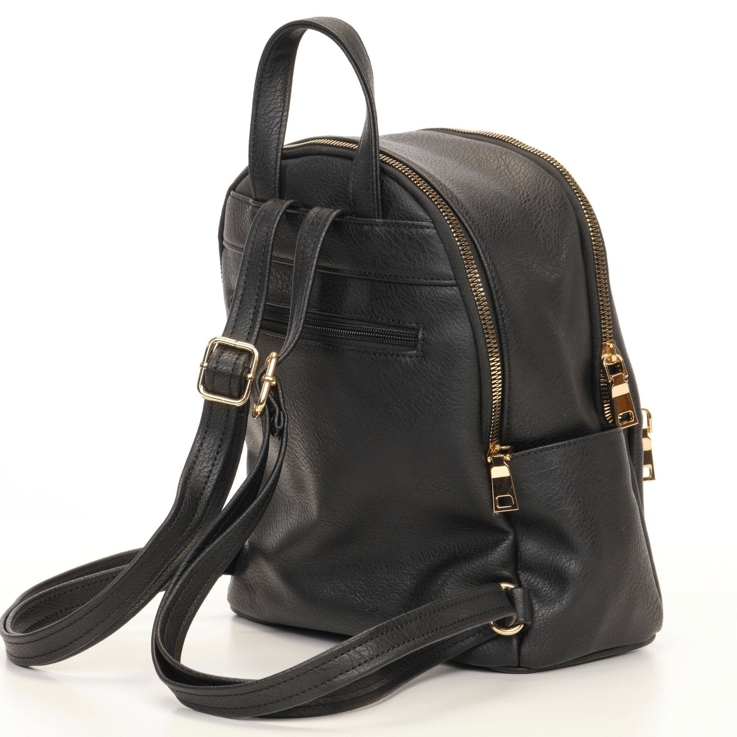 The Sleepy Panda Mini - Vegan Leather Mini Backpack