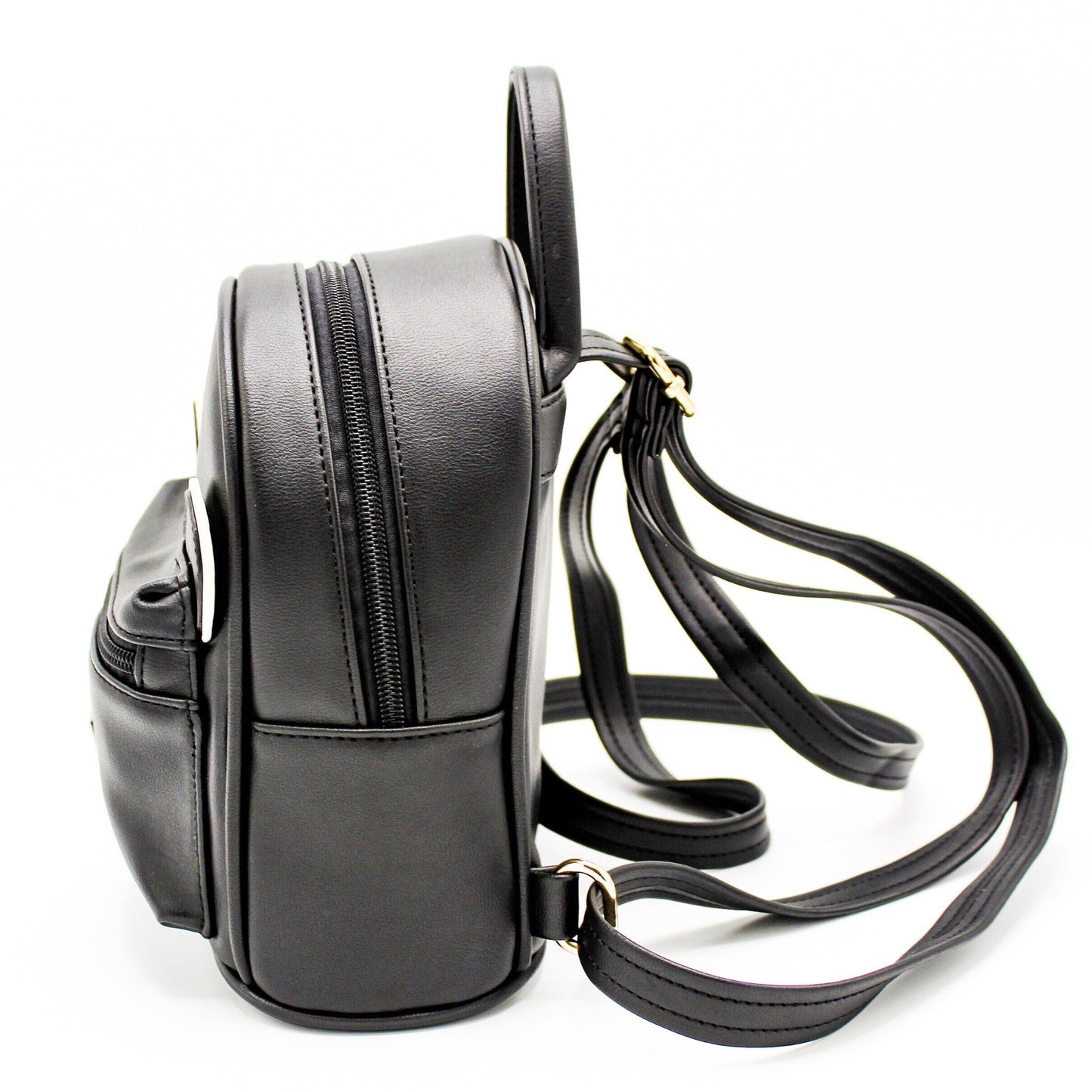 The Sleepy Panda Buddy - Vegan Leather Ultra-Mini Backpack