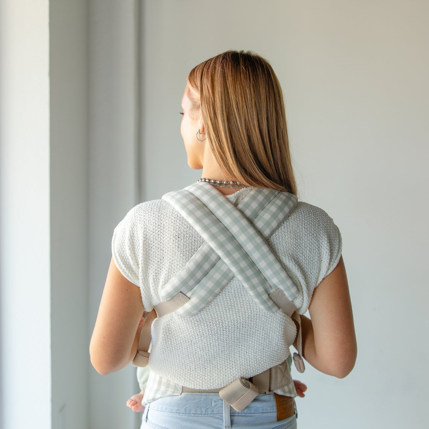 Monroe x Coco Gingham - Cotton Baby Carrier (7-35 lbs)