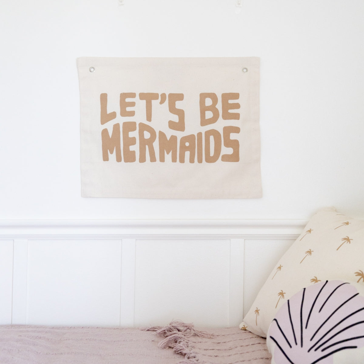 Let's be Mermaids - Clay Banner