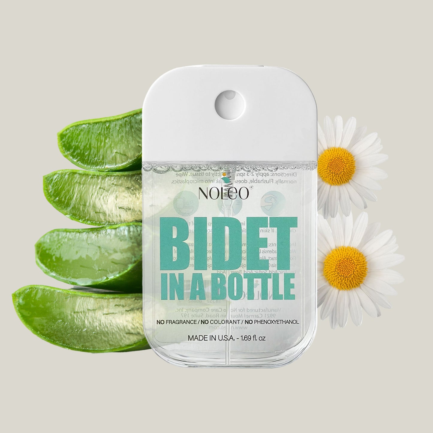 NOLEO Bidet in a Bottle - the Multipurpose Personal Wash (50ml / 1.69oz)