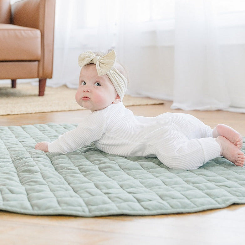 Linen Infant Play Mat
