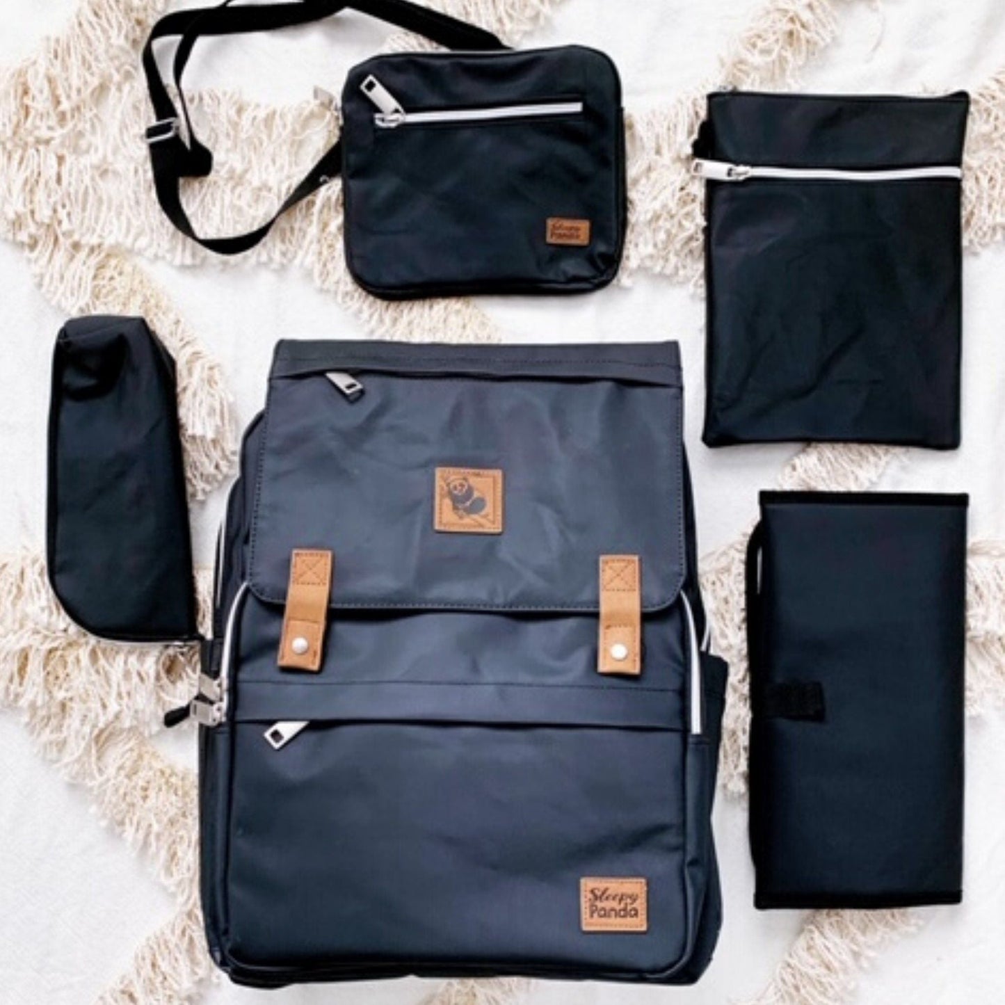 The Kaitlyn - Premium Canvas Diaper Backpack