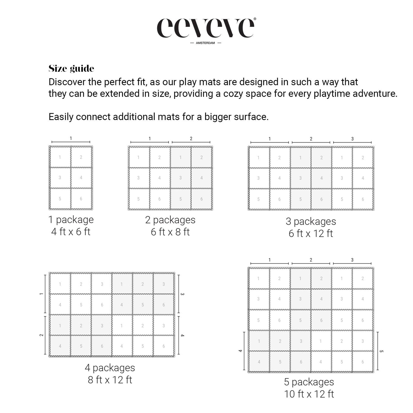 Modern Blocks - Play Mat