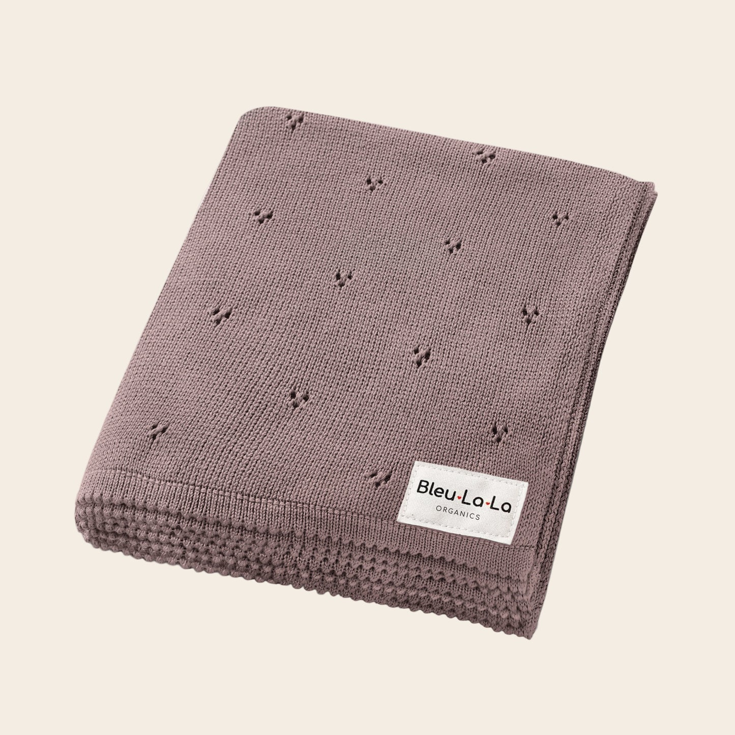 Organic Pointelle Luxury Knit Swaddle Blanket