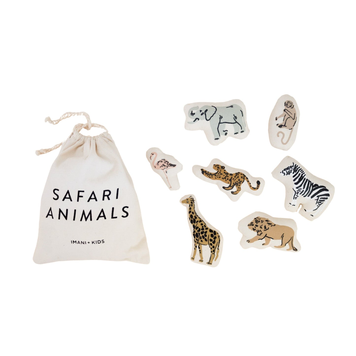 Safari Soft Toy Play Set