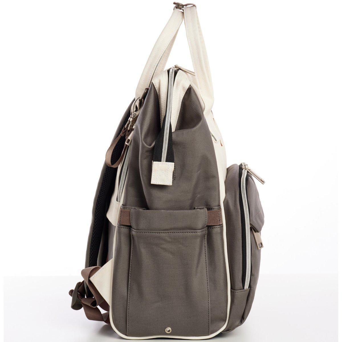 The Lizzie - Premium Canvas Diaper Backpack