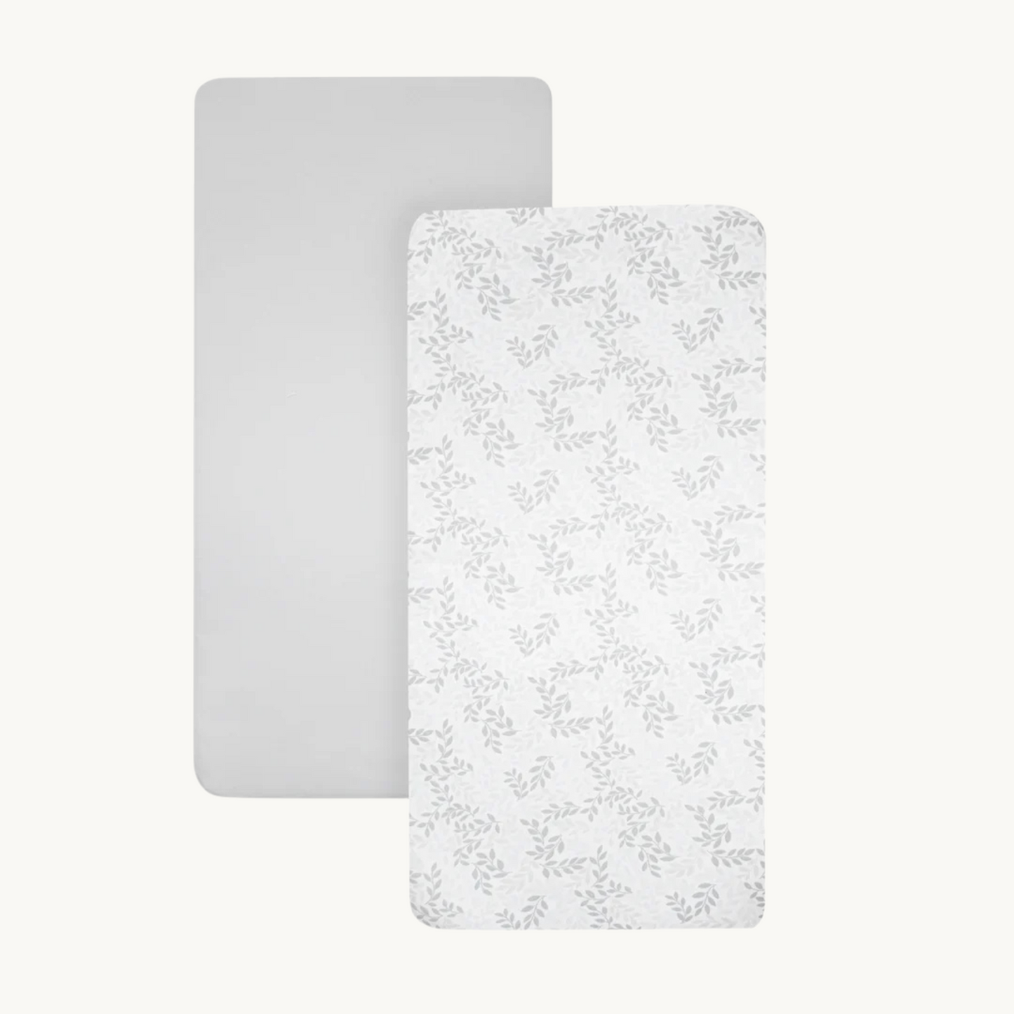 Shnuggle Air Lite Crib Fitted Sheets – 2-Pack | 100% Soft Cotton Bedding