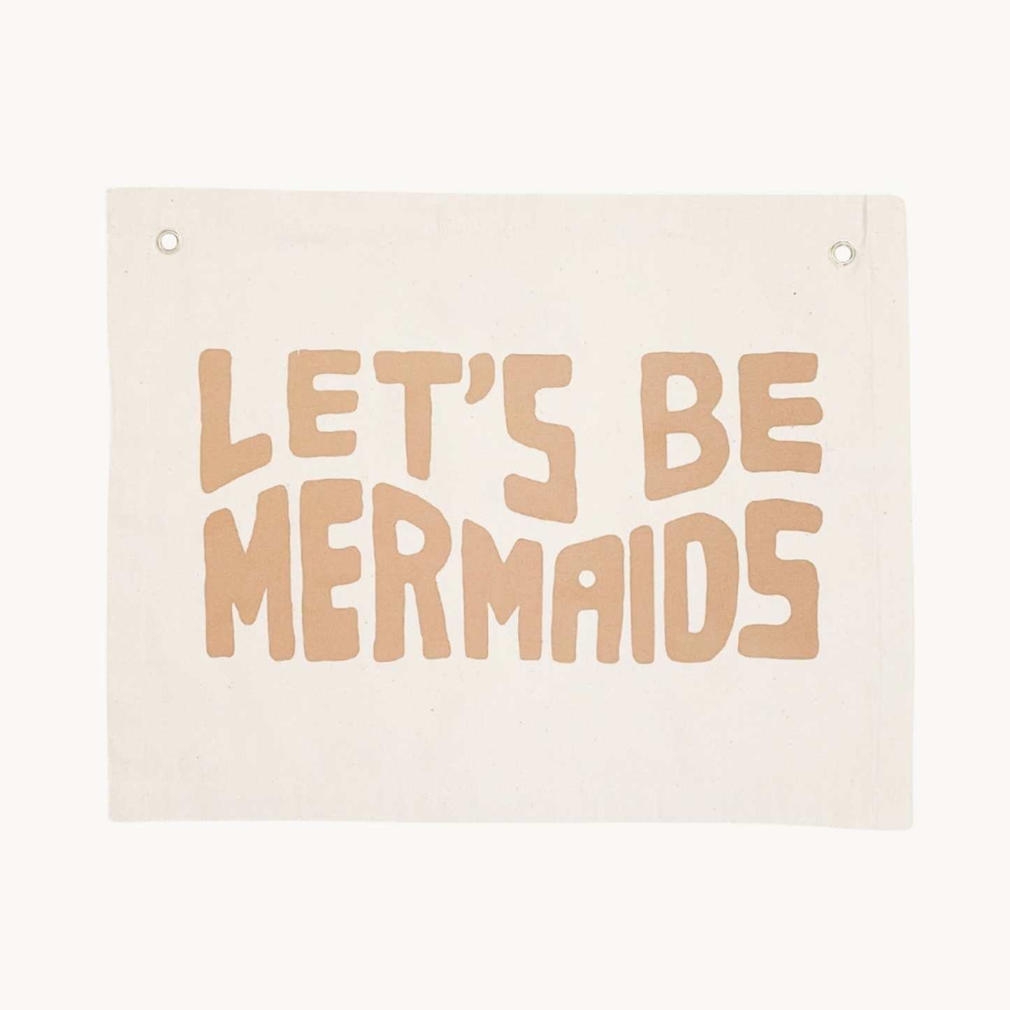 Let's be Mermaids - Clay Banner
