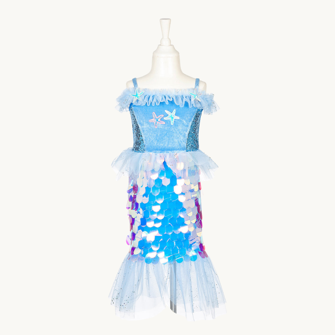 Lorelie Mermaid Costume Dress for Kids - Carnival & Festive Use (2 sizes)
