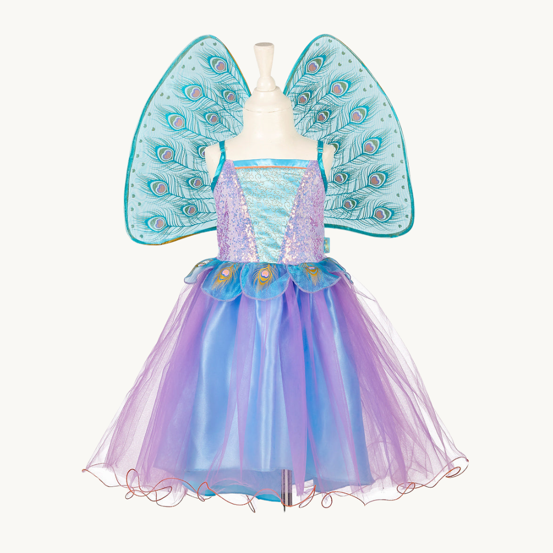 Tamara Fairy Costume – Dress and Wings Set (multicolor) - Role-Play for Children(2 sizes)