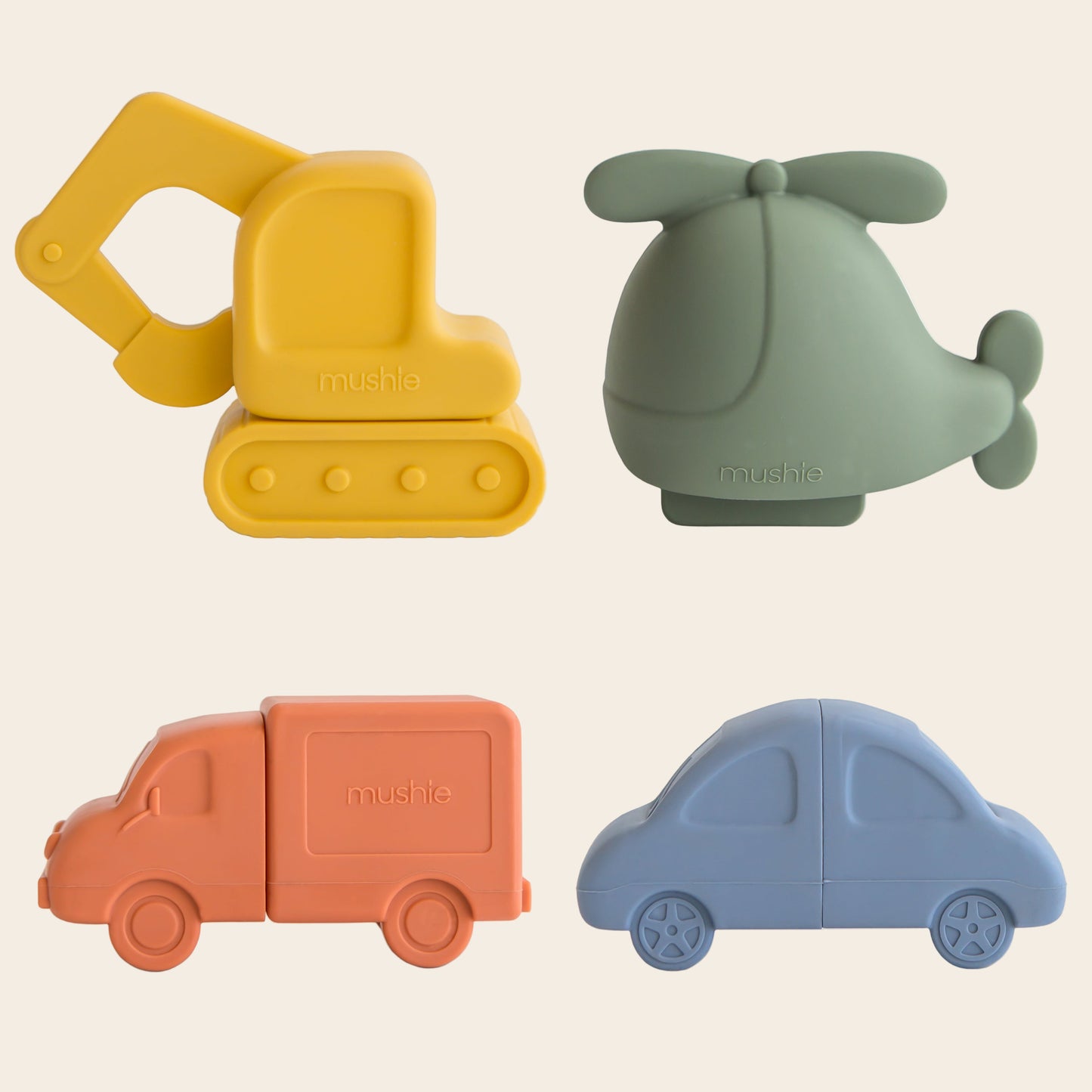 Vehicles Mold Free Bath Play Set