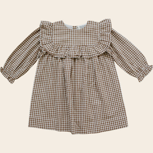 Gingham Ruffle Dress