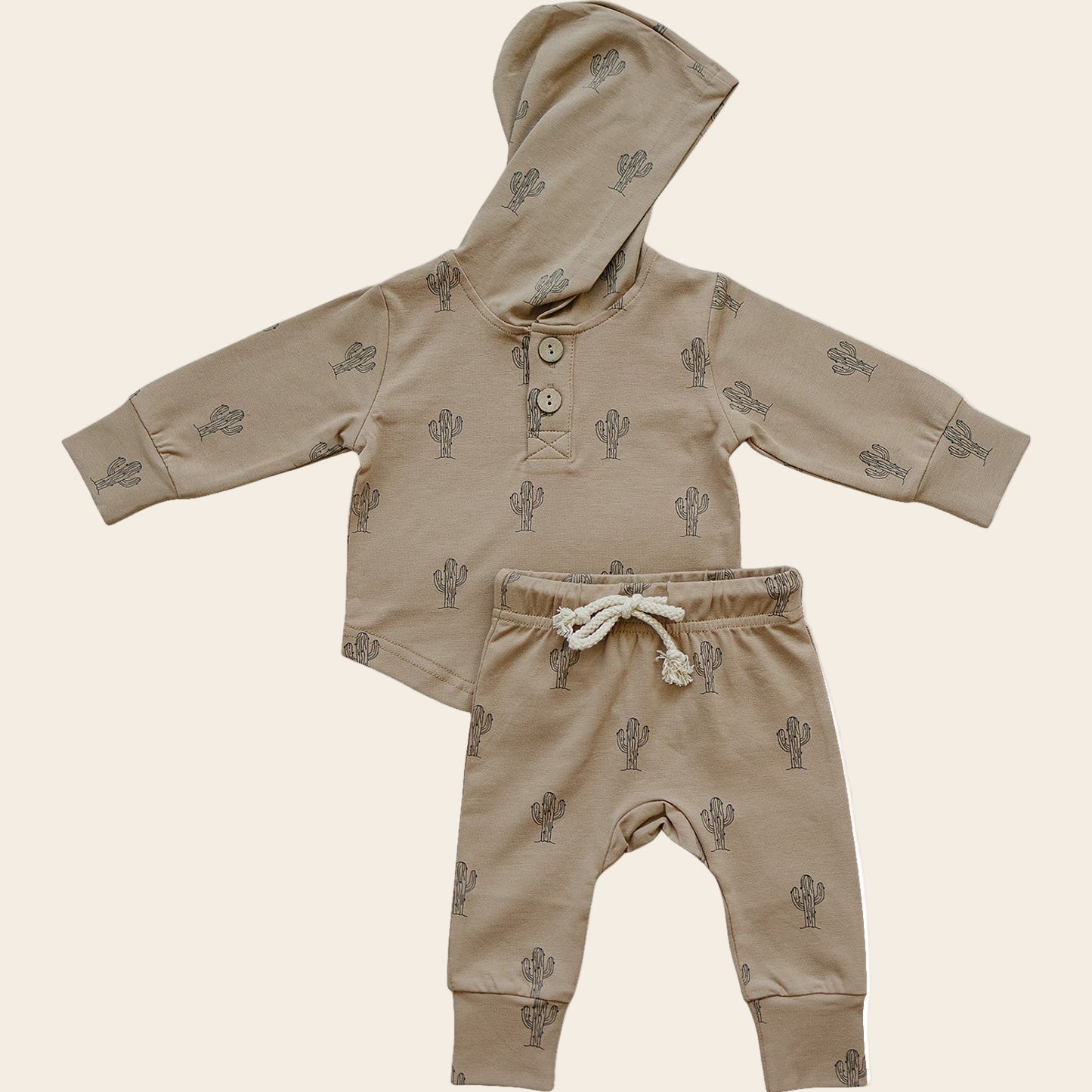 Cactus Hooded Set