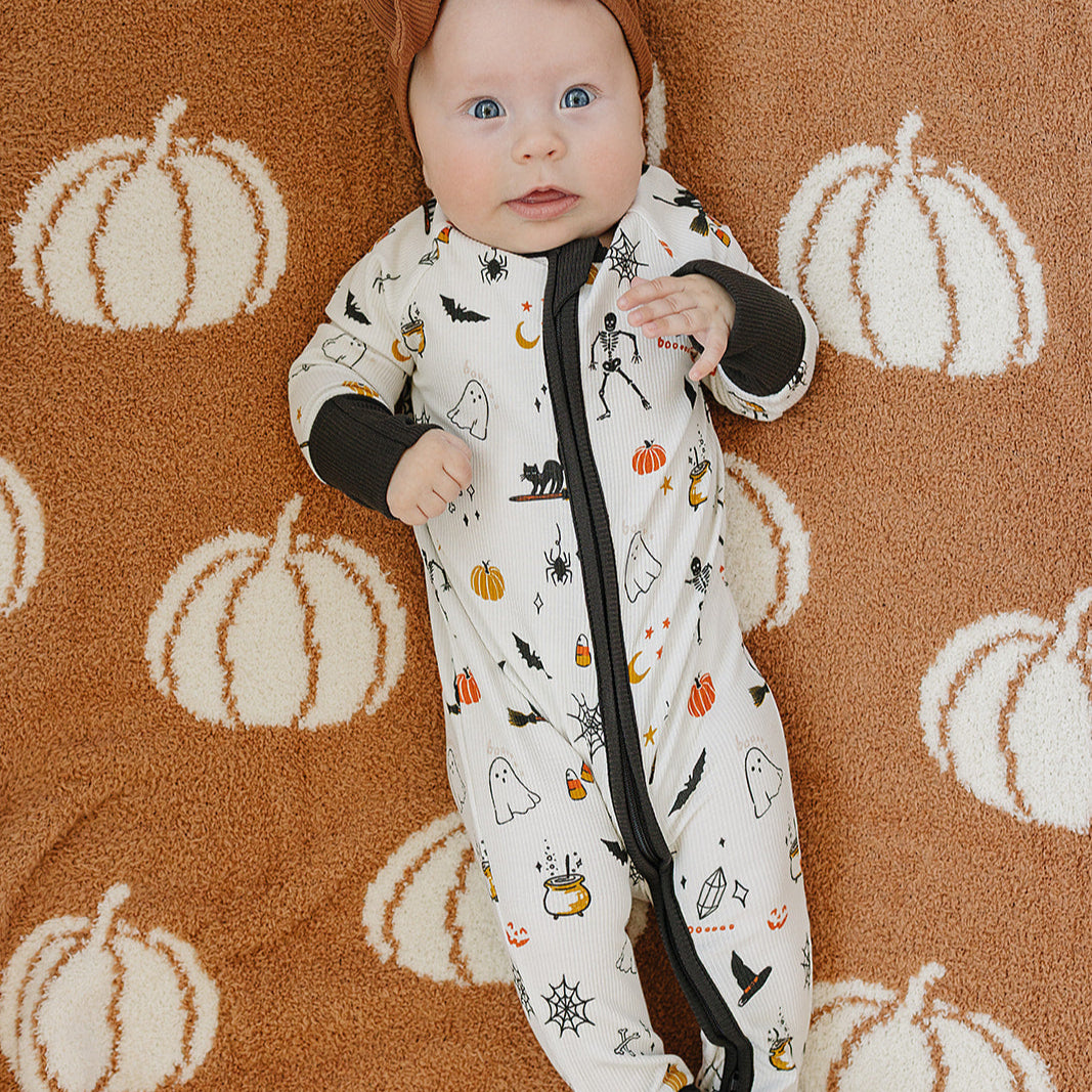 Halloween Bamboo Zipper