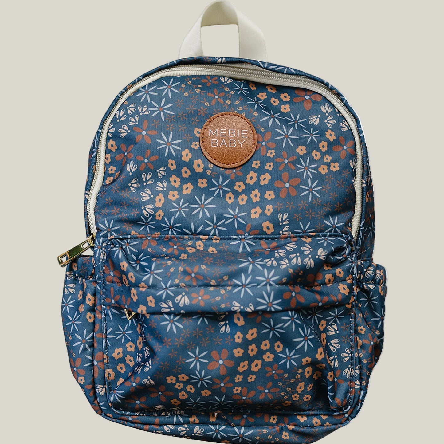 Navy Floral Mini Backpack