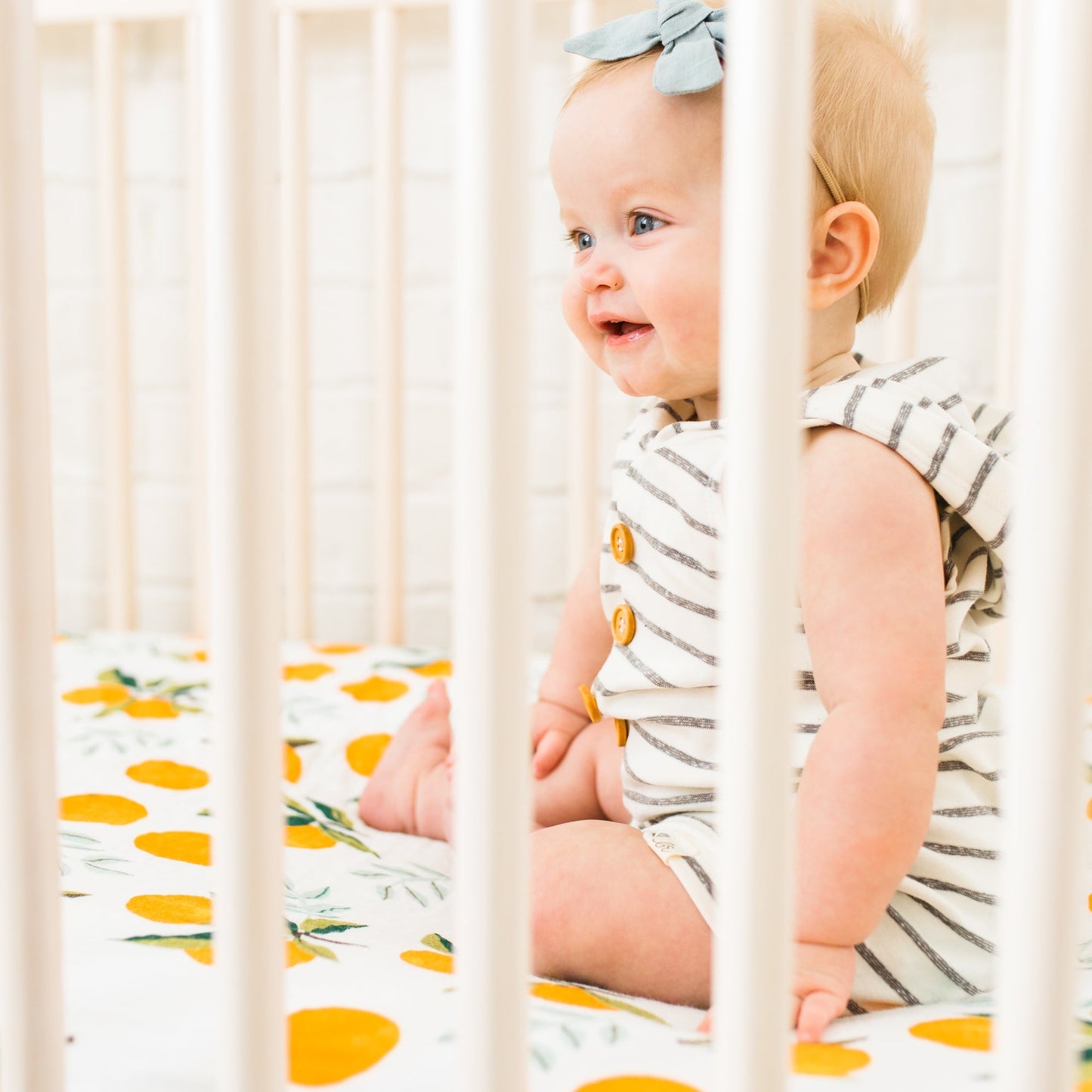 Clementine Crib Sheet