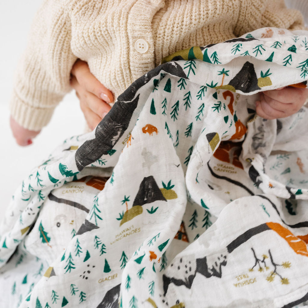 National Parks Swaddle (Mini Pattern)
