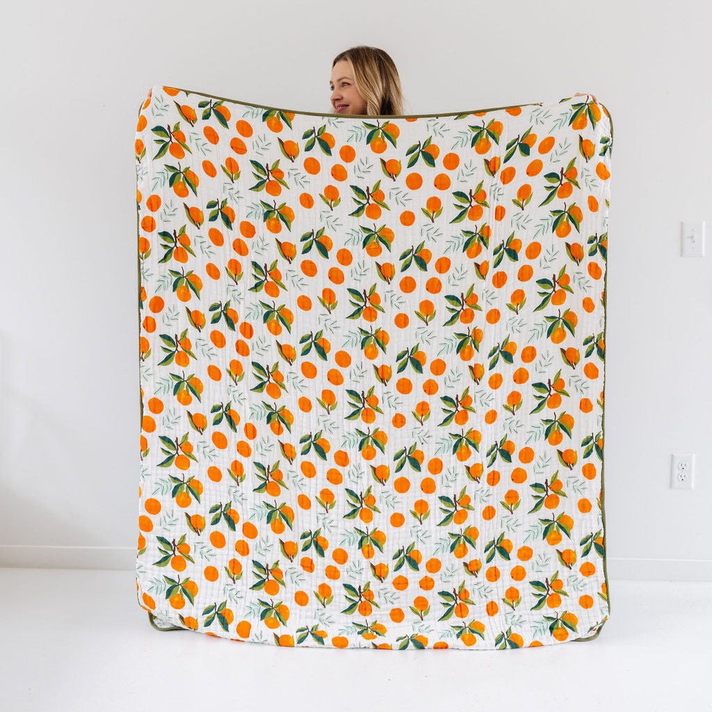Clementine Throw Blanket
