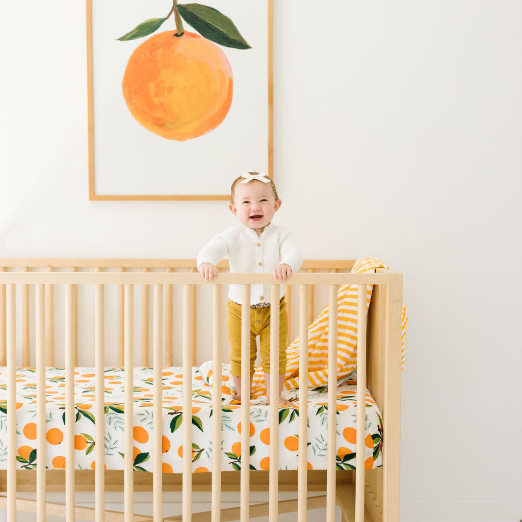 Clementine Crib Sheet