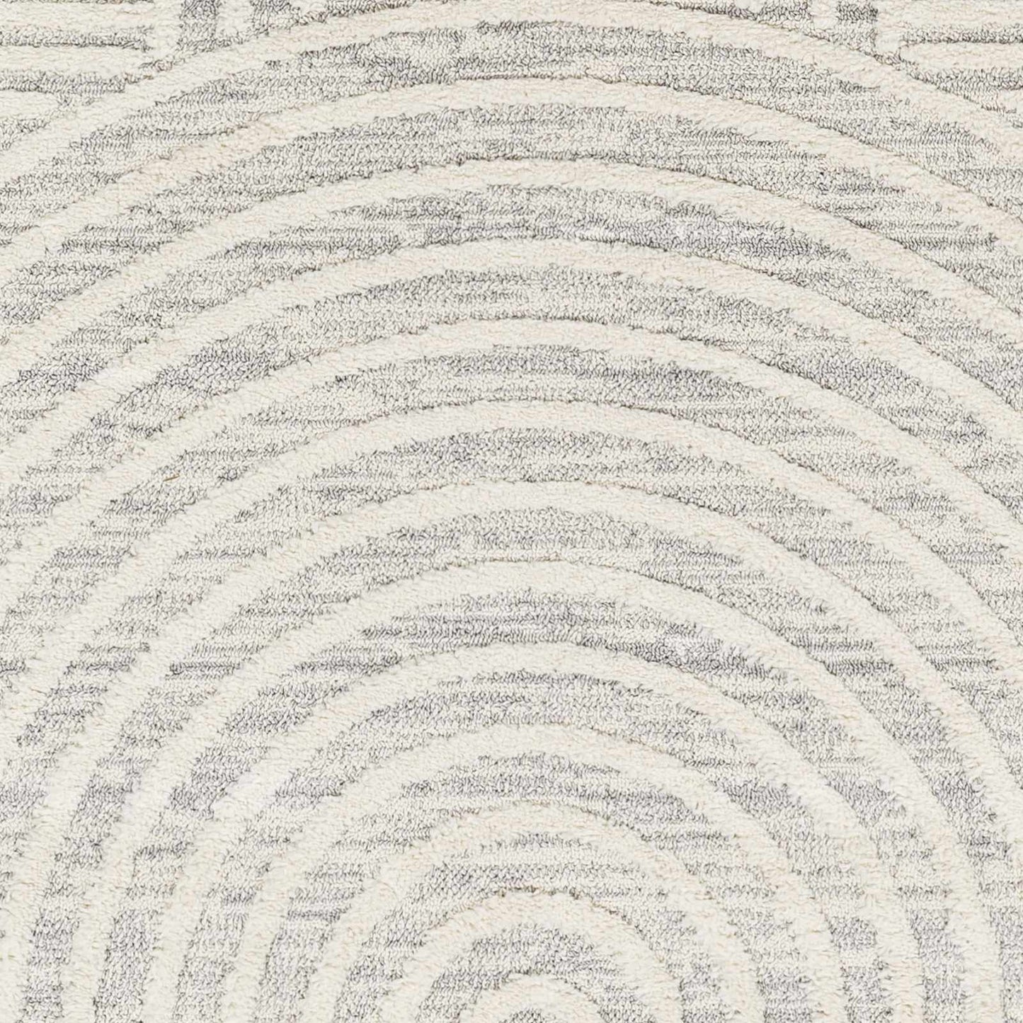 Dauin 3D Rainbow Area Rug with Tassels