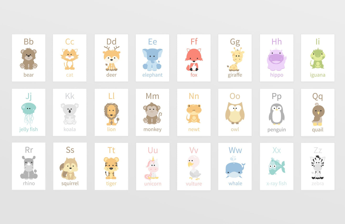 Montessori Flashcards Basics Bundle