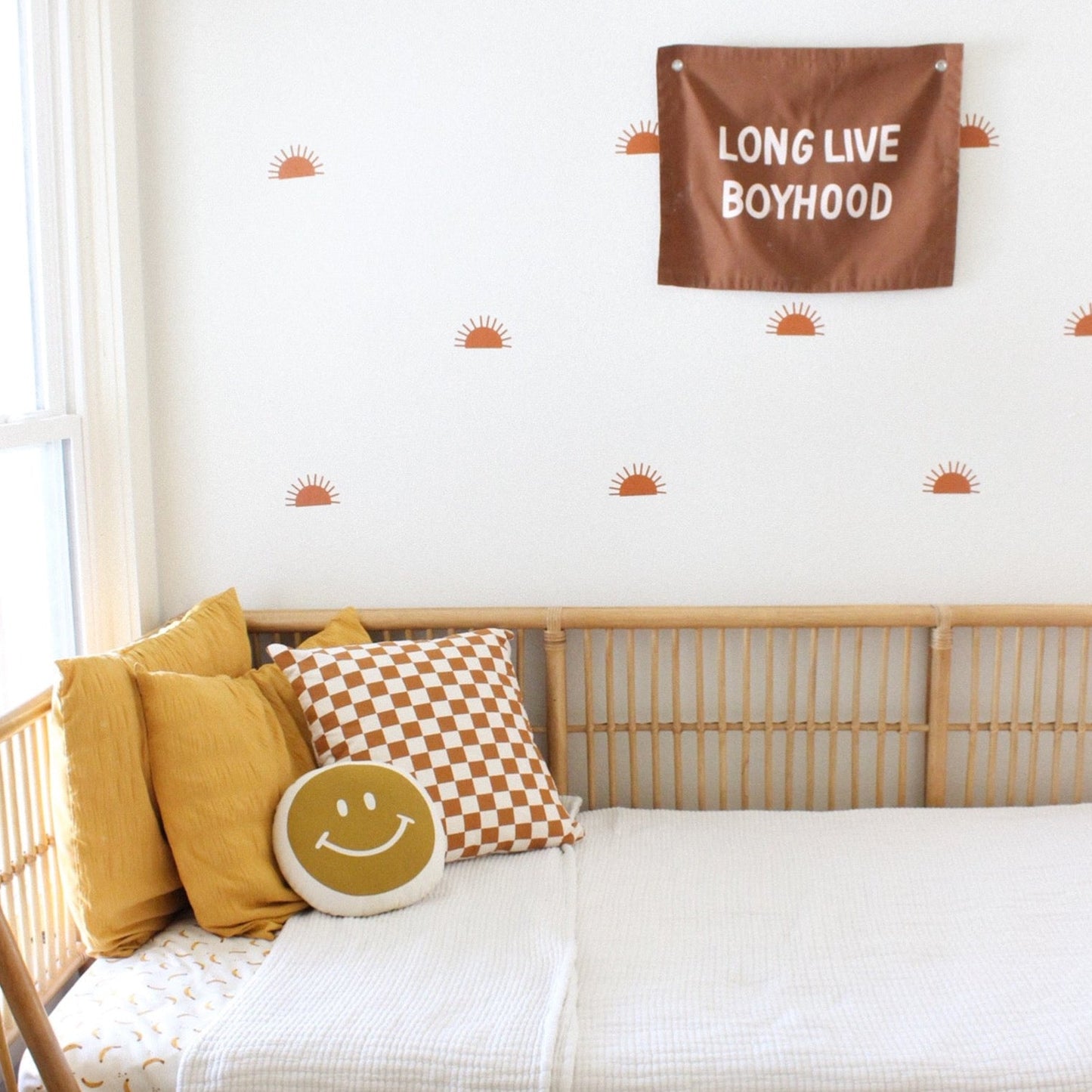 Checkered Canvas Pillow Cover