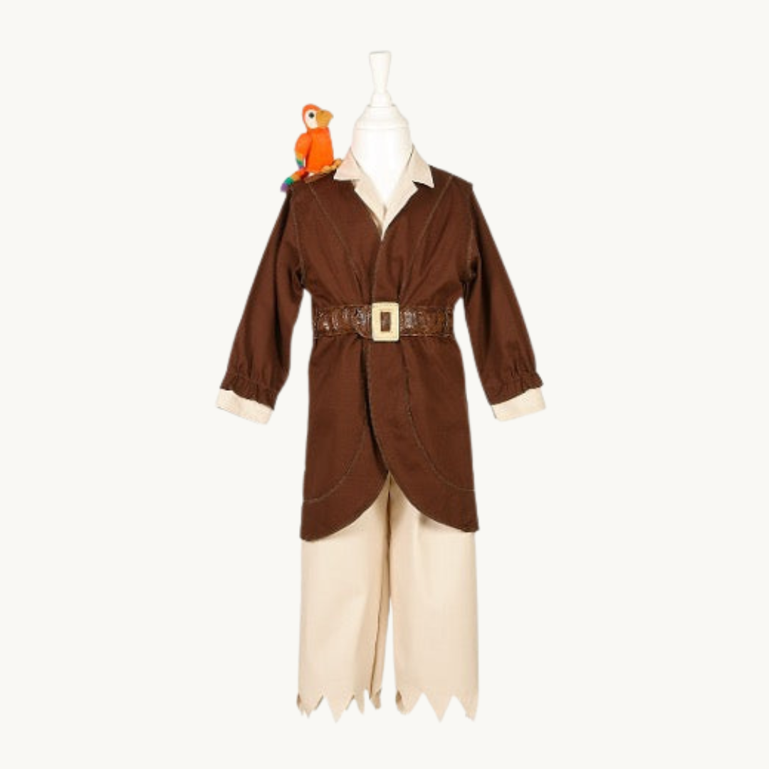 Christophe Pirate Costume Set for Children-Includes Accessories for Role-Play & Entertainment(2 sizes)